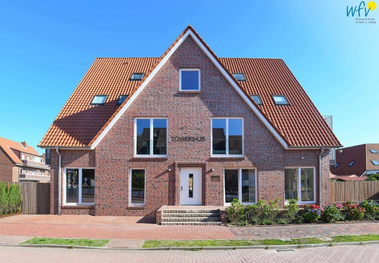 Toewerhus - Wohnung Robbe Juist Eksteriør billede